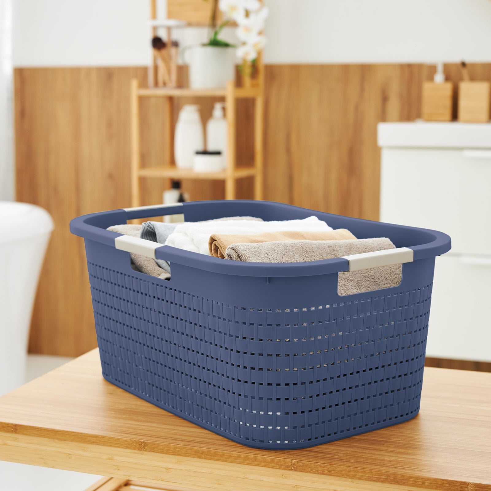 rotho-country-w-schekorb-40-l-3er-set-rattan image 4