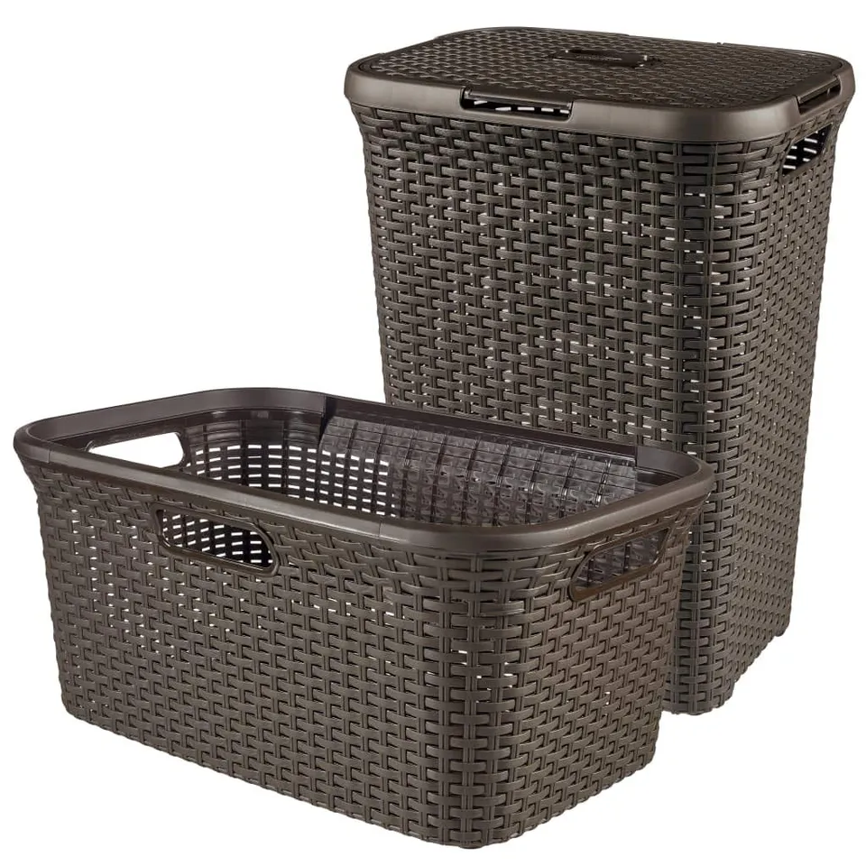 curver-style-w-schebox-60l-w-schekorb-45l-dunkelbraun image 1
