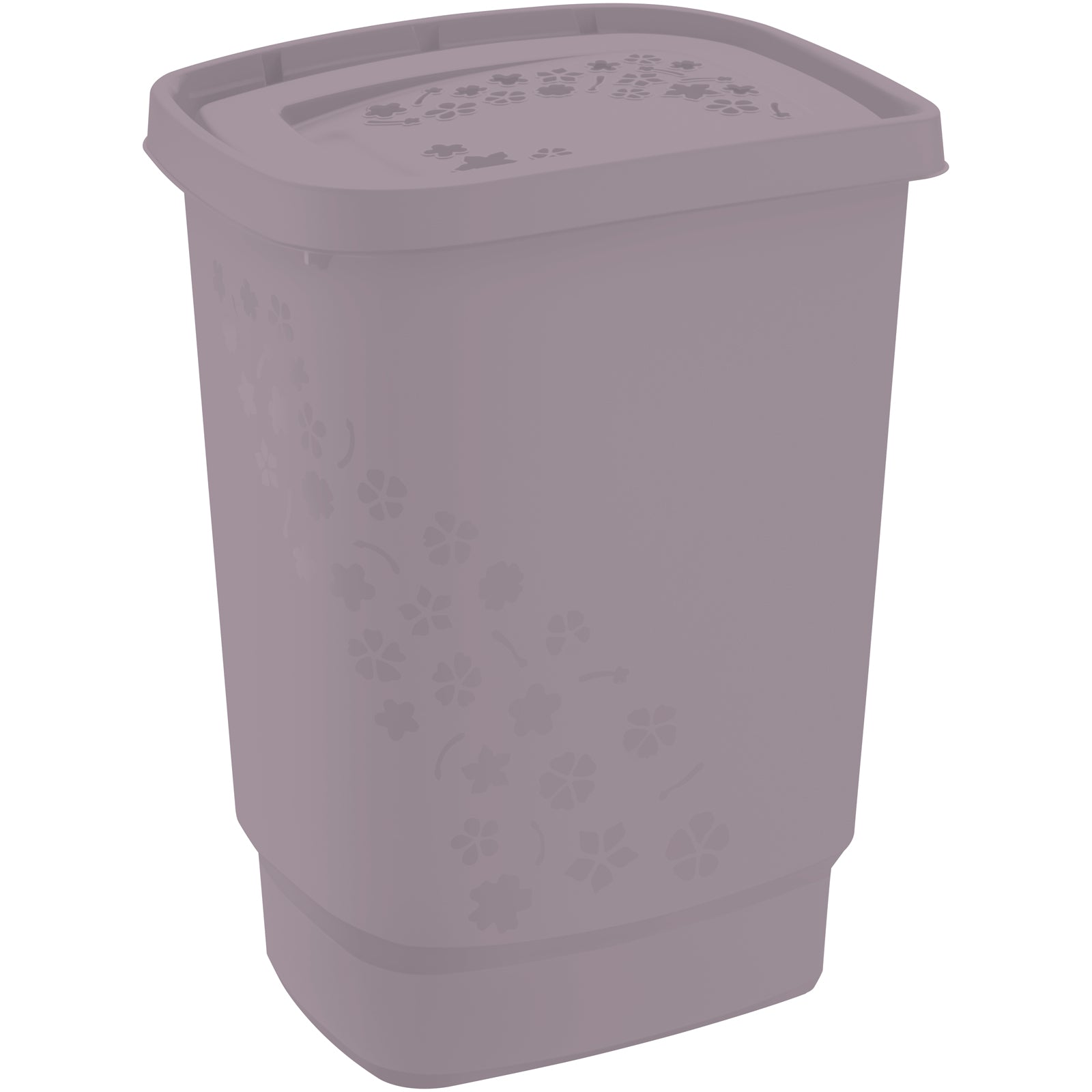 rotho-flowers-w-schesammler-55-l-cool-grau-mit-deckel image 4