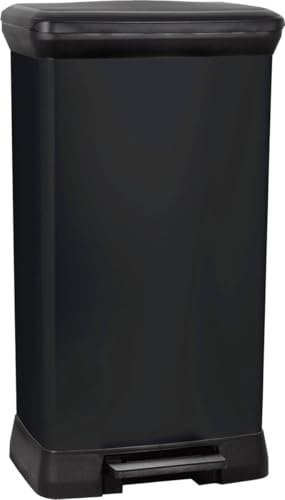 curver-decobin-treteimer-50l-schwarz-m-lleimer-mit-deckel image 6