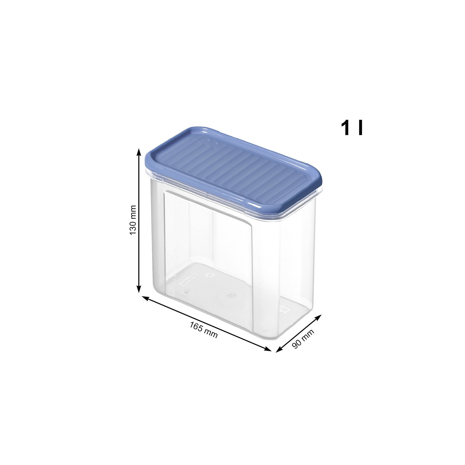 rotho-domino-vorratsdose-1-l-horizontblau-dicht image 4