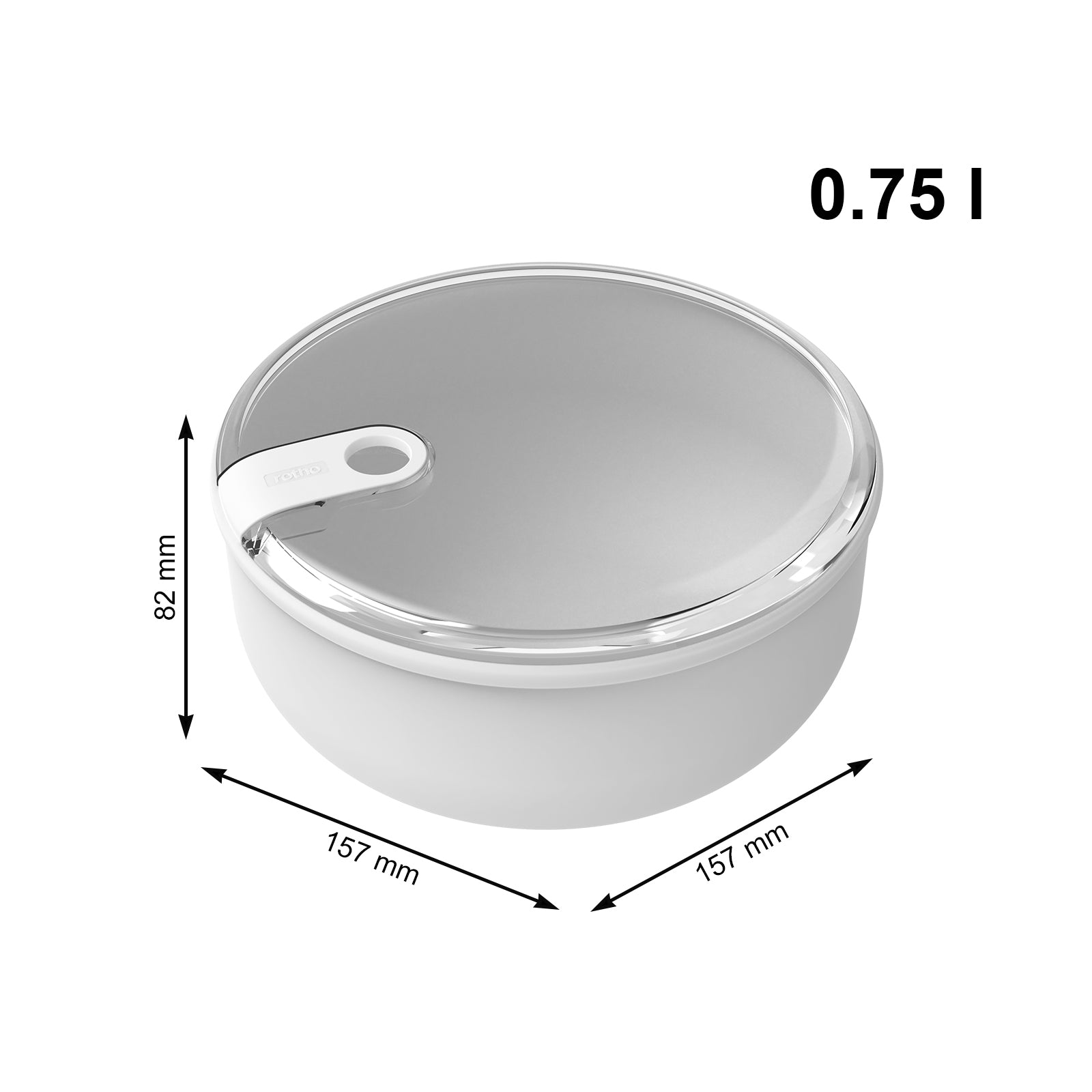 rotho-ela-frischhaltedose-rund-2er-set-blau-wei-auslaufsicher image 7