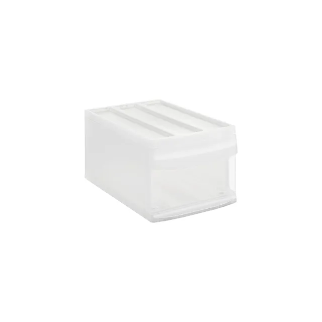 rotho-systemix-schubladenbox-m-stapelbox-transparent image 1