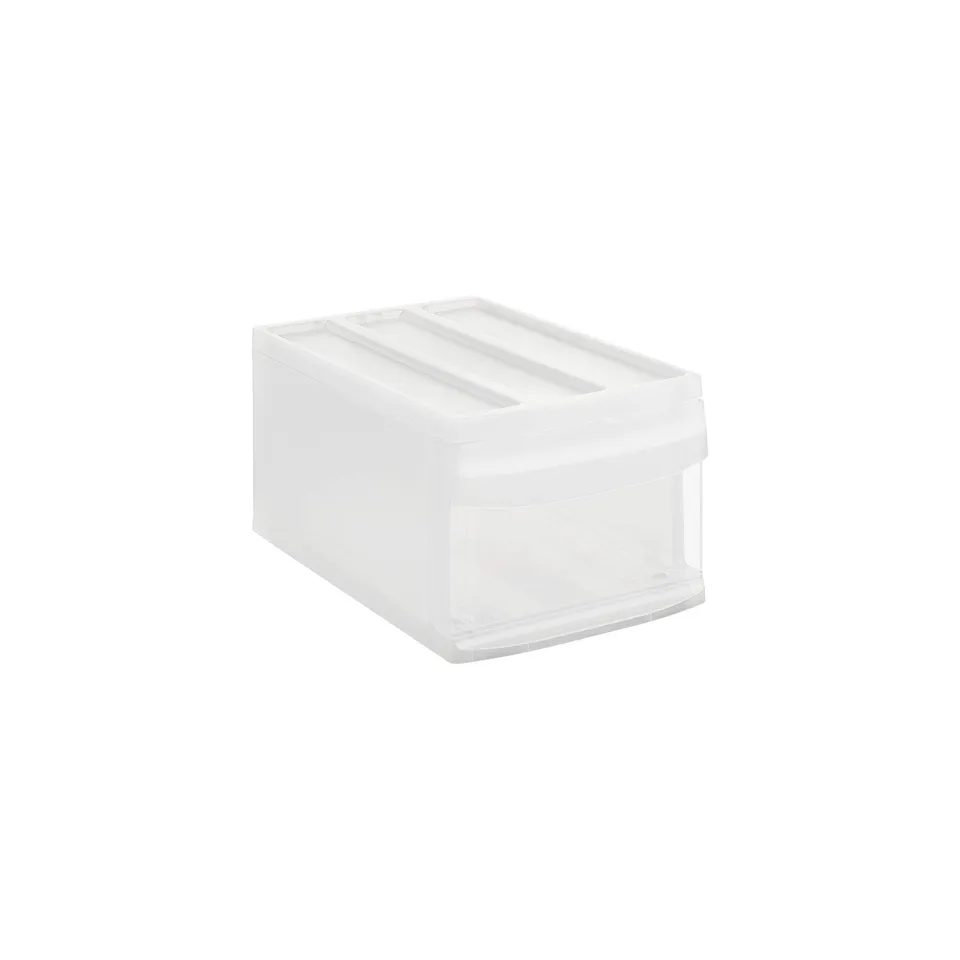 rotho-systemix-schubladenbox-m-stapelbox-transparent image 1