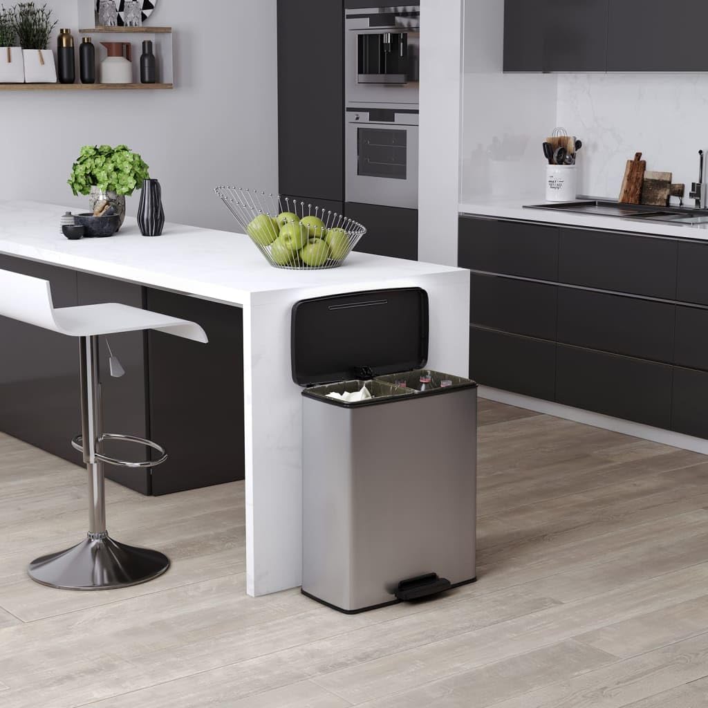 curver-deco-bin-duo-tretm-lleimer-52l-silber-2x26l-m-lltrenner image 2