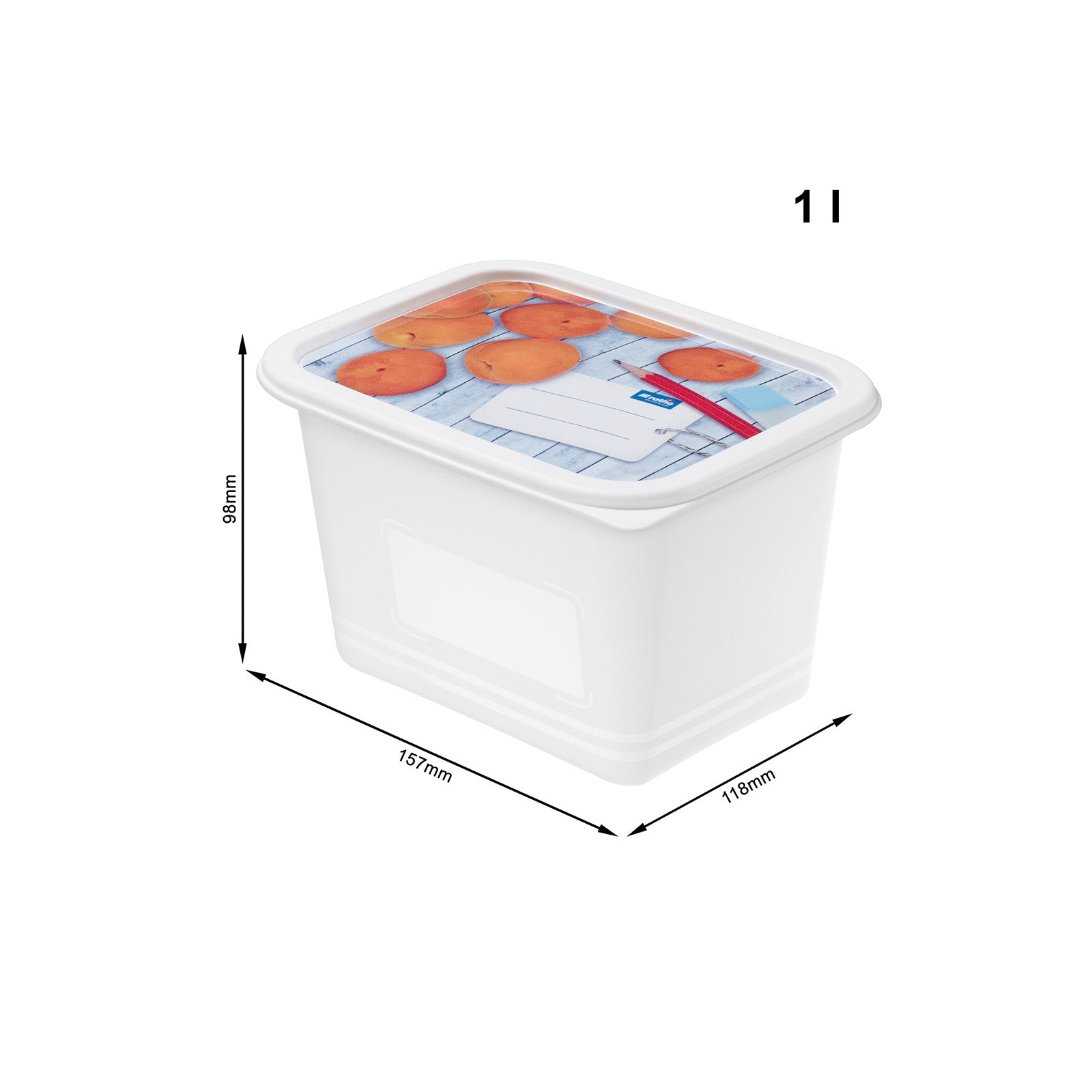 rotho-domino-gefrierdose-1-l-motiv-4er-set-bpa-frei image 7
