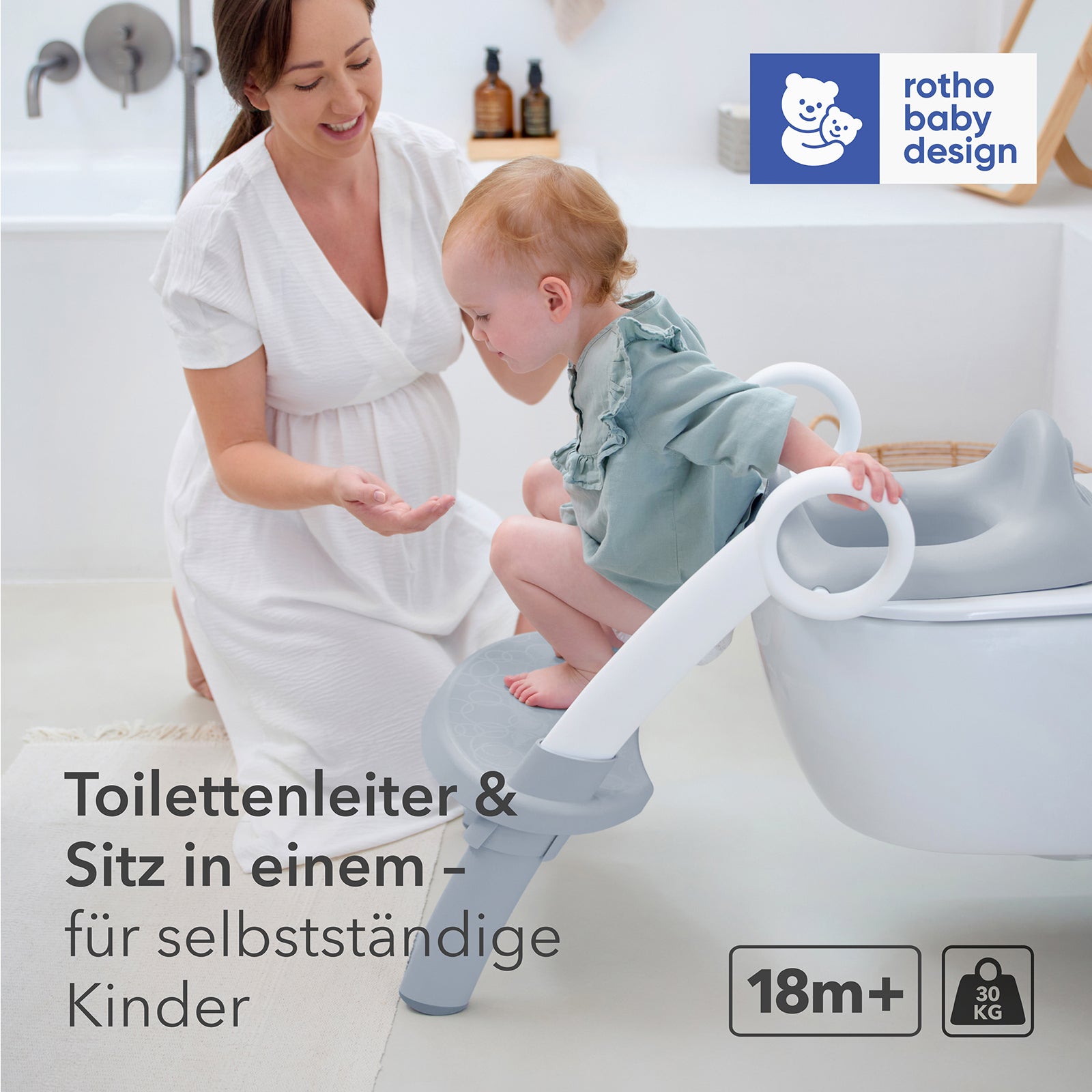 rotho-top-xtra-toilettentrainer-stone-grey-mit-leiter image 6