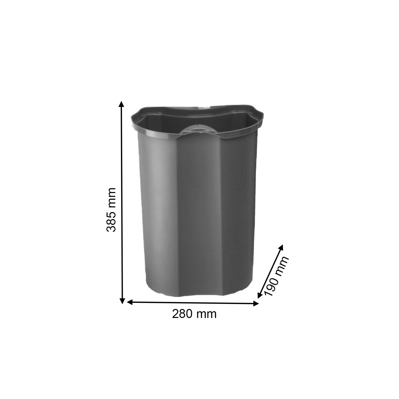 rotho-duo-inneneimer-10l-m-lleimer-einsatz-kompostgr-n image 4