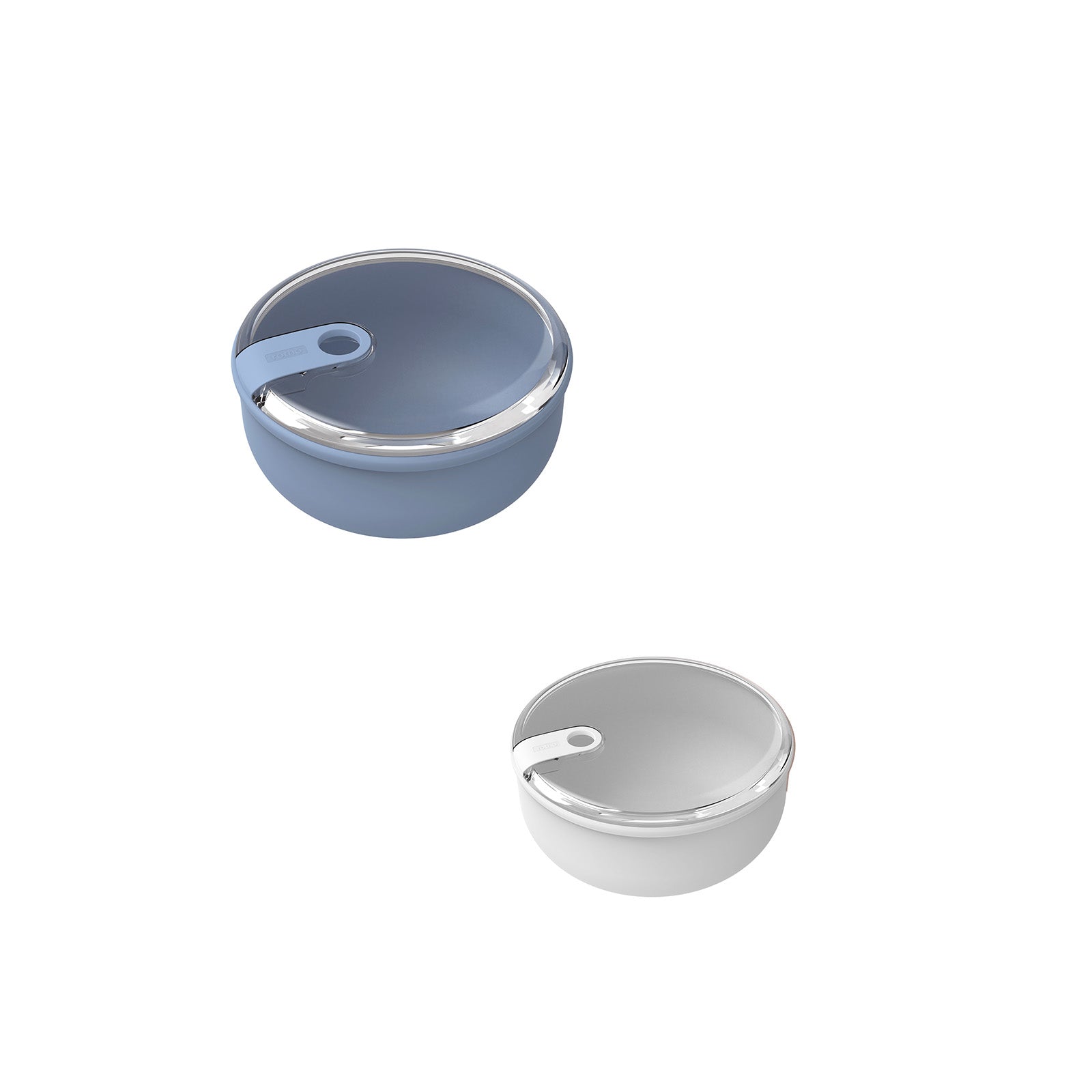 rotho-ela-frischhaltedose-rund-2er-set-blau-wei-auslaufsicher image 4