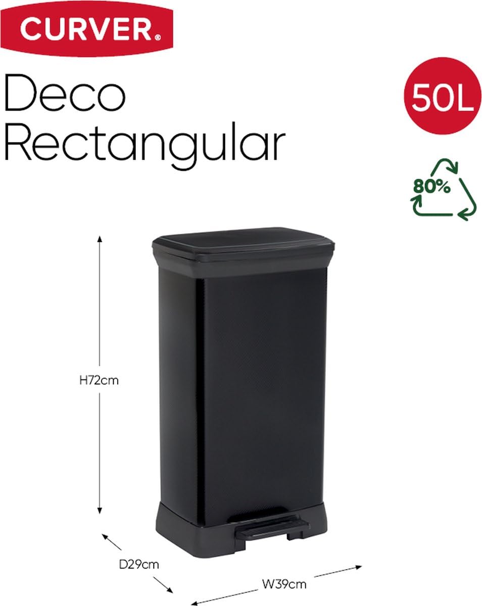 curver-decobin-treteimer-50l-schwarz-m-lleimer-mit-deckel image 4