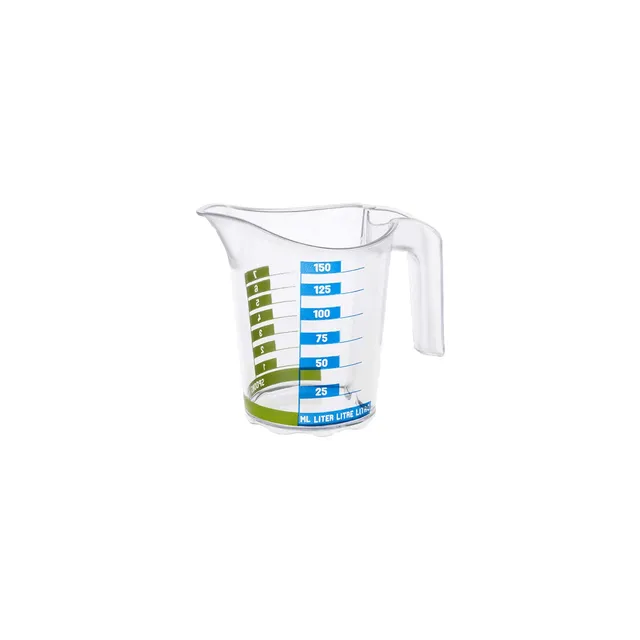 rotho-domino-messbecher-0-15l-transparent-skala image 1