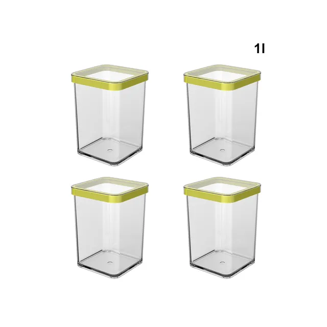 rotho-loft-ordnungsbox-1-l-4er-set-wei-aromadicht image 1