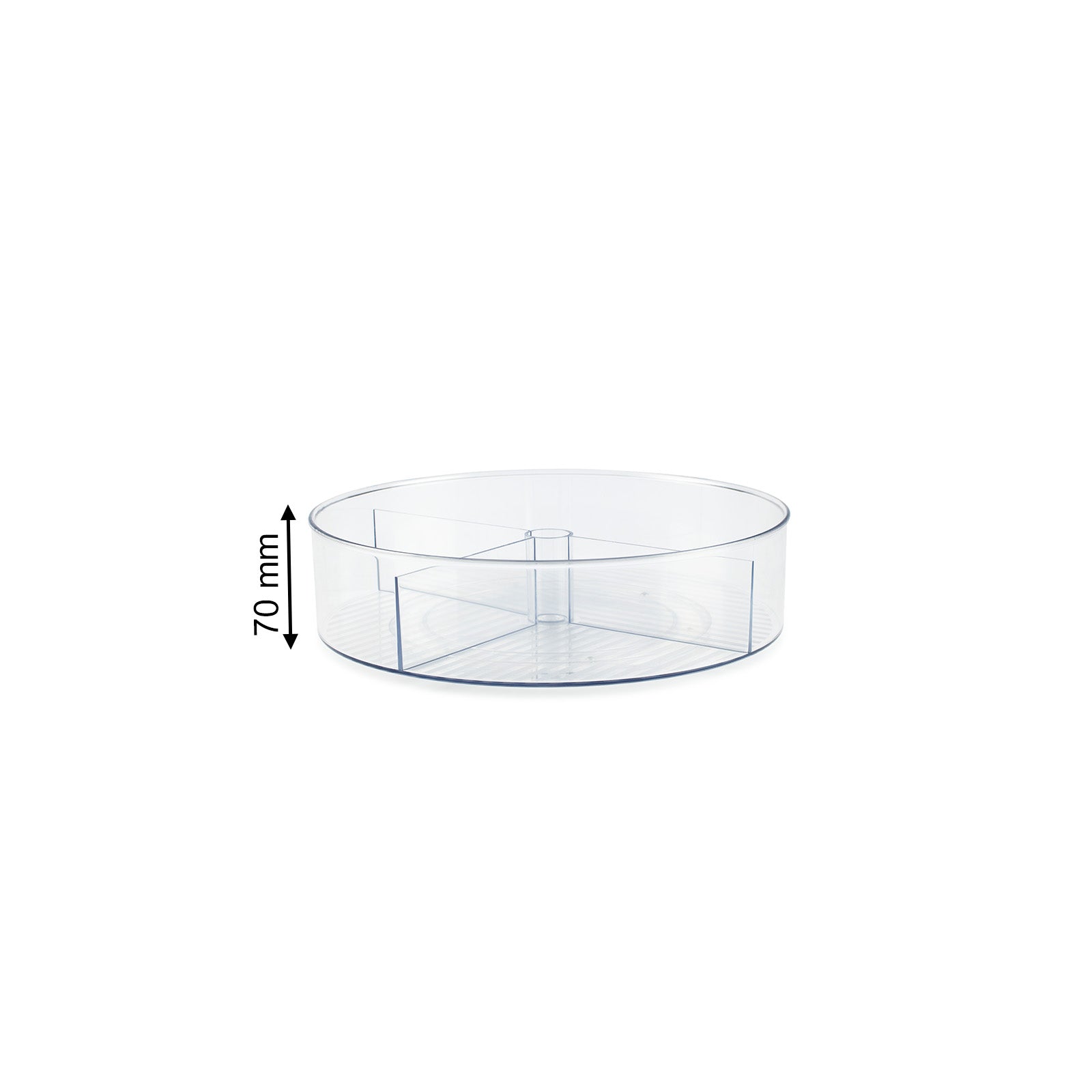 rotho-drehteller-k-chenorganizer-28-3-cm-transparent image 4