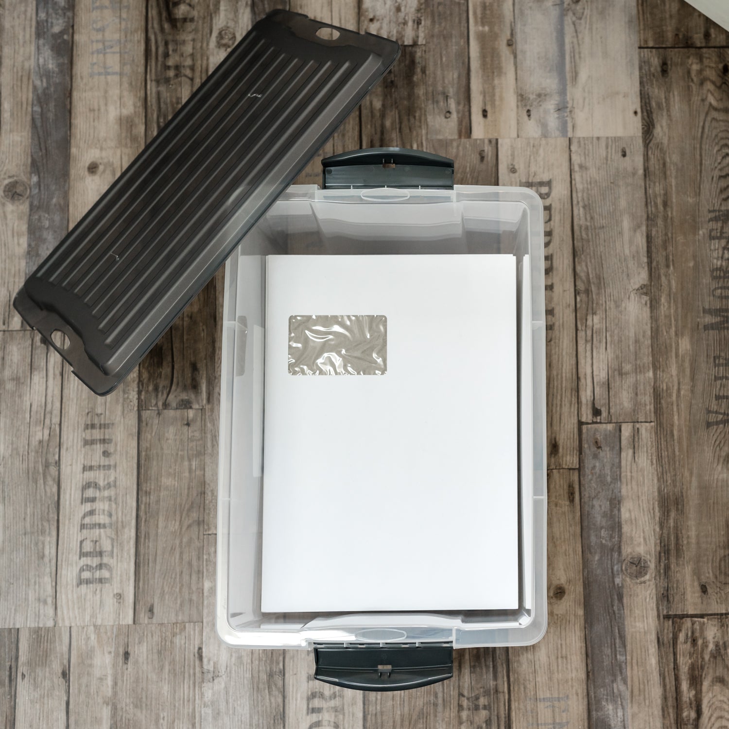 rotho-compact-stapelbox-a4-13-l-gr-n-aufbewahrungsbox image 5