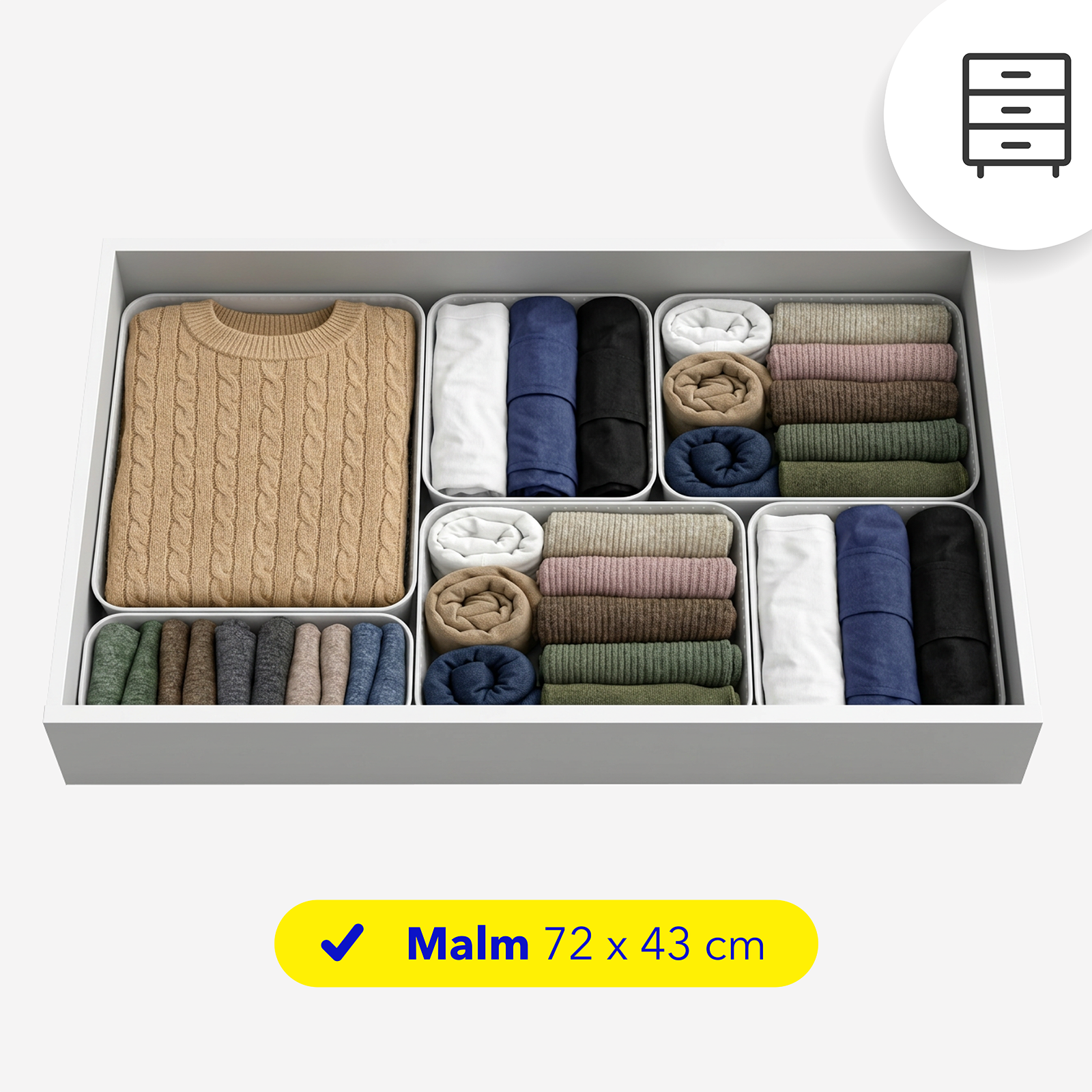rotho-wop-malm-starter-set-organizer-6-teilig-wei image 2