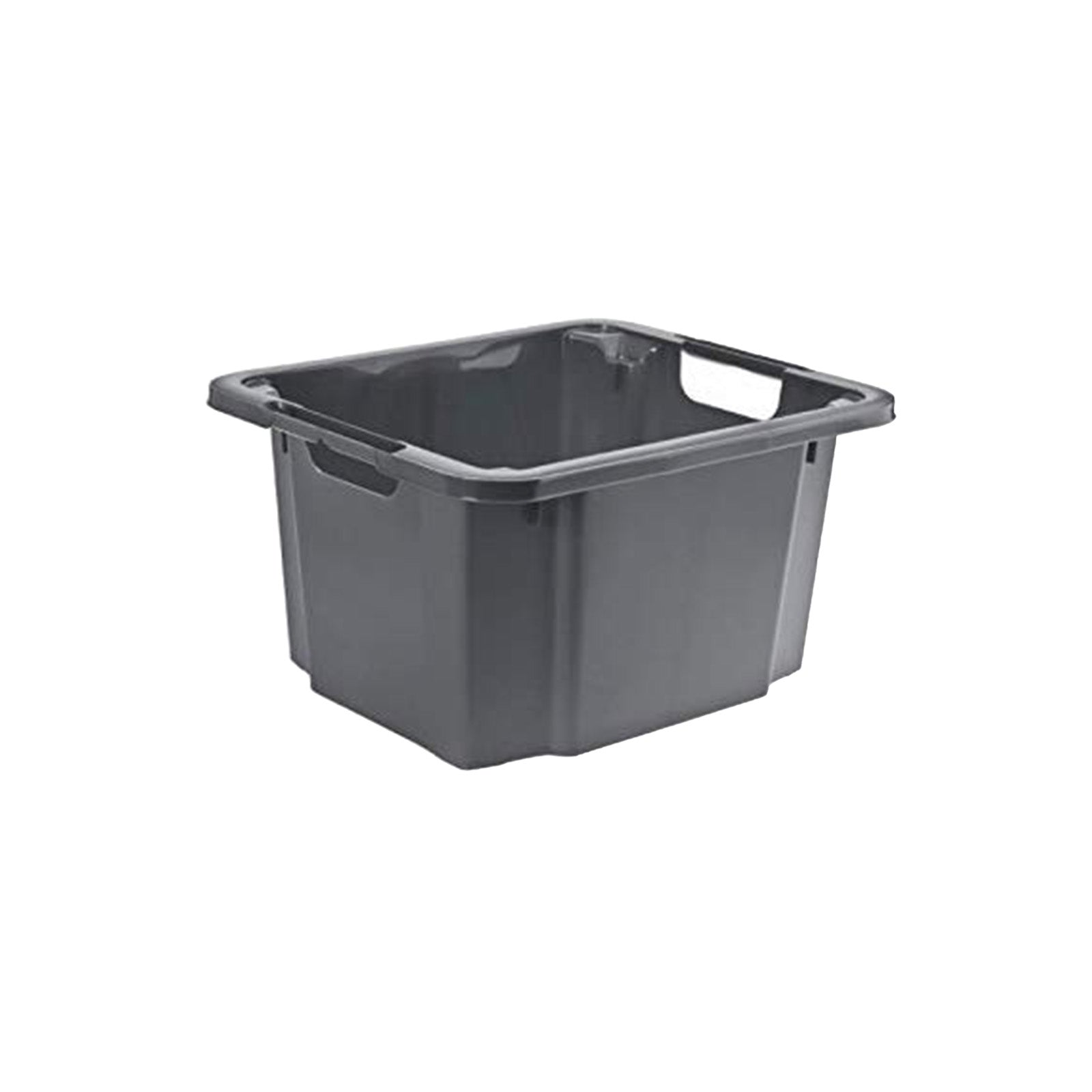 rotho-reverso-drehstapelbox-26-l-stapelbox-transparent-stapelbar image 2