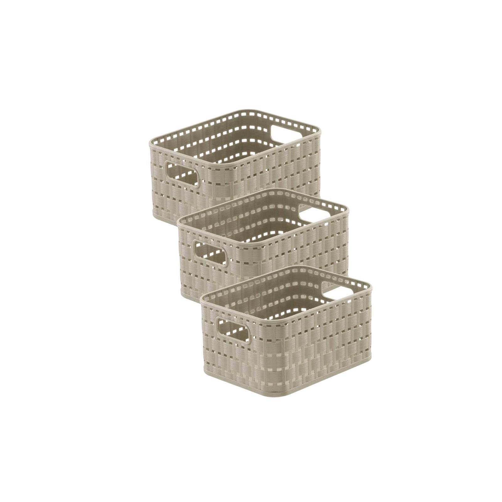 rotho-country-korb-a6-2-l-wei-3er-set-rattan-optik image 2