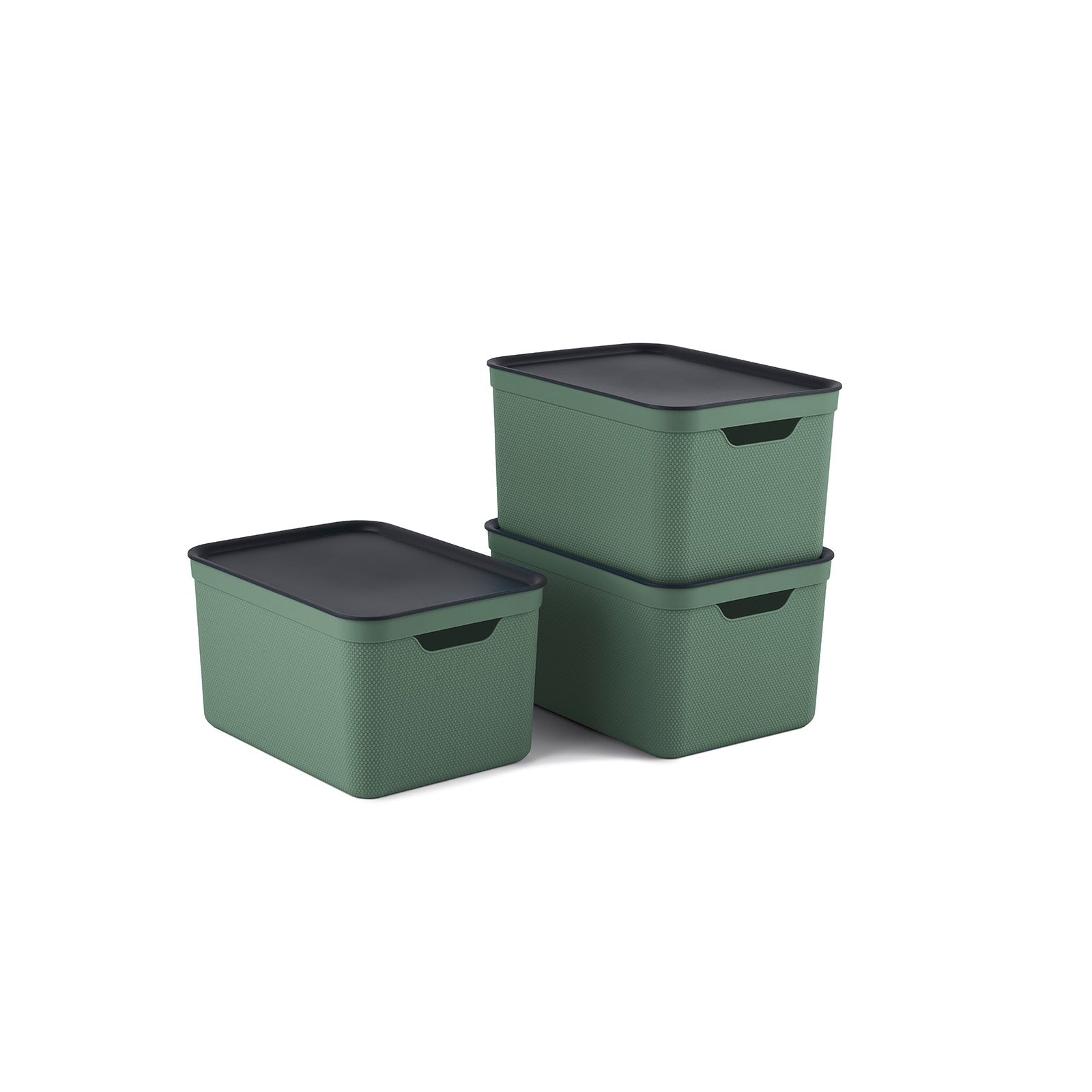 rotho-jive-dekobox-a4-3er-set-holzkohle-mit-deckel image 7