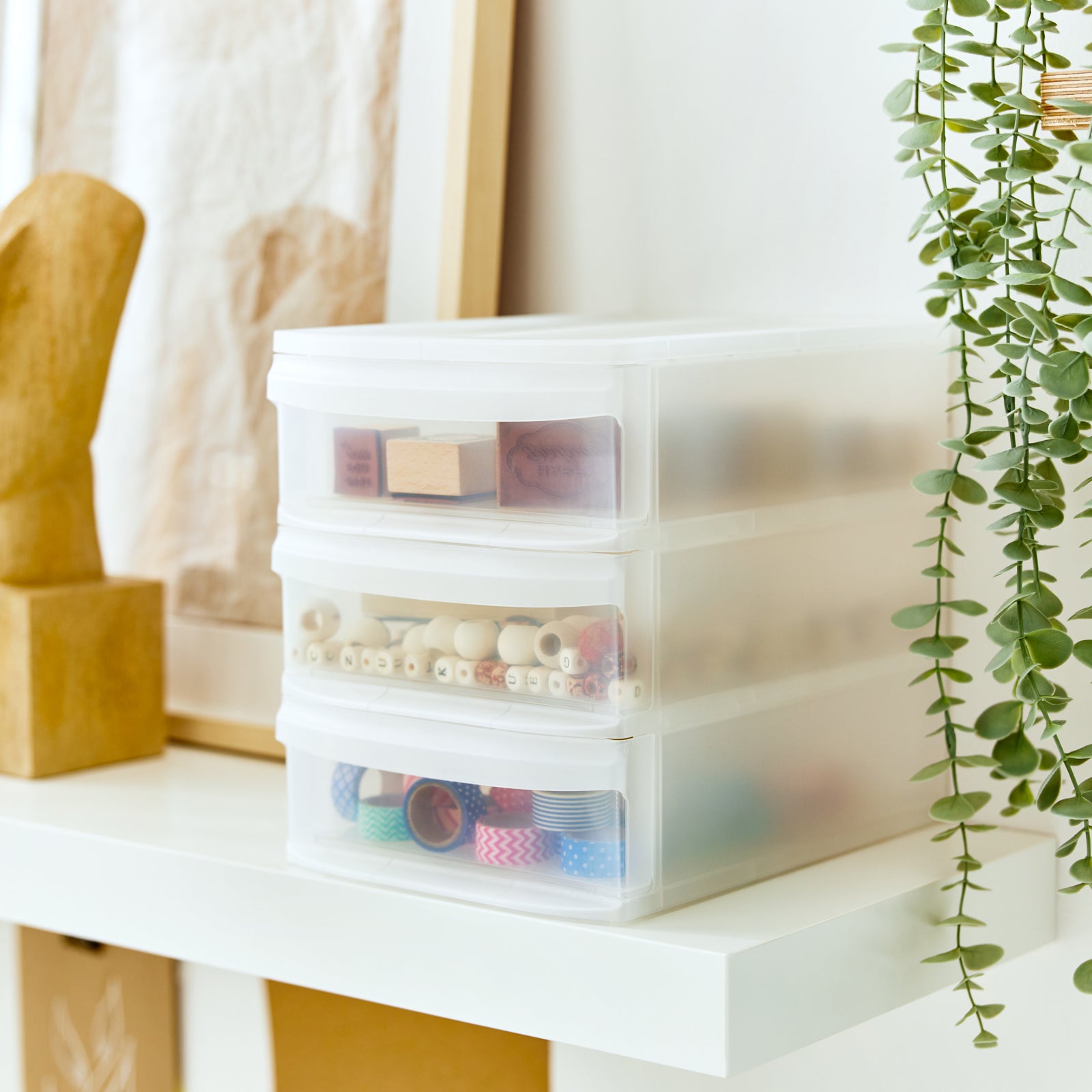 rotho-systemix-tower-s-schubladenbox-transparent-stapelbar image 4