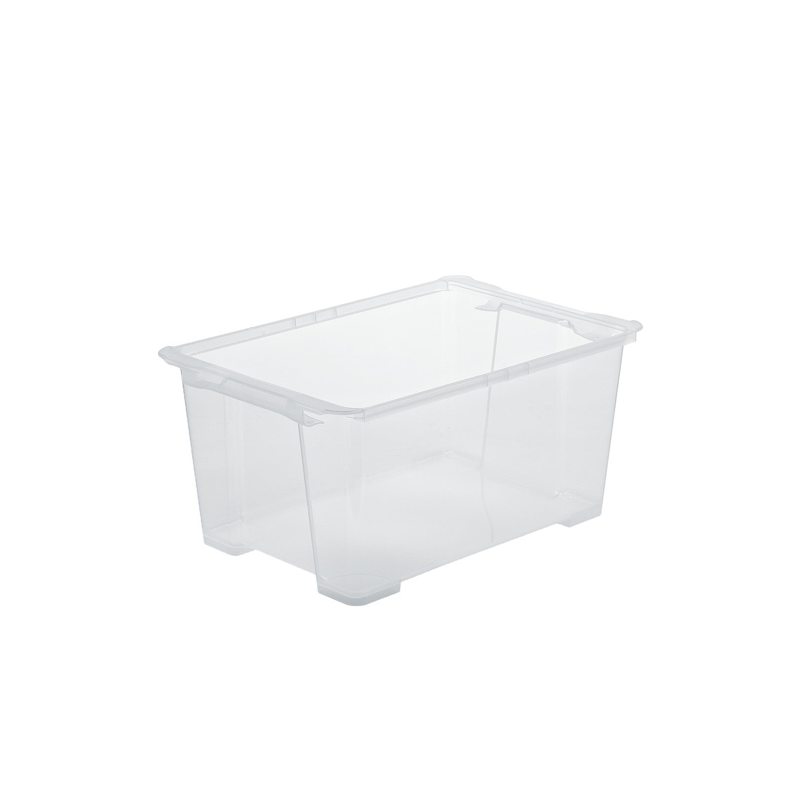 rotho-evo-easy-box-44-l-transparent-stapelbar-mit-griffen image 1