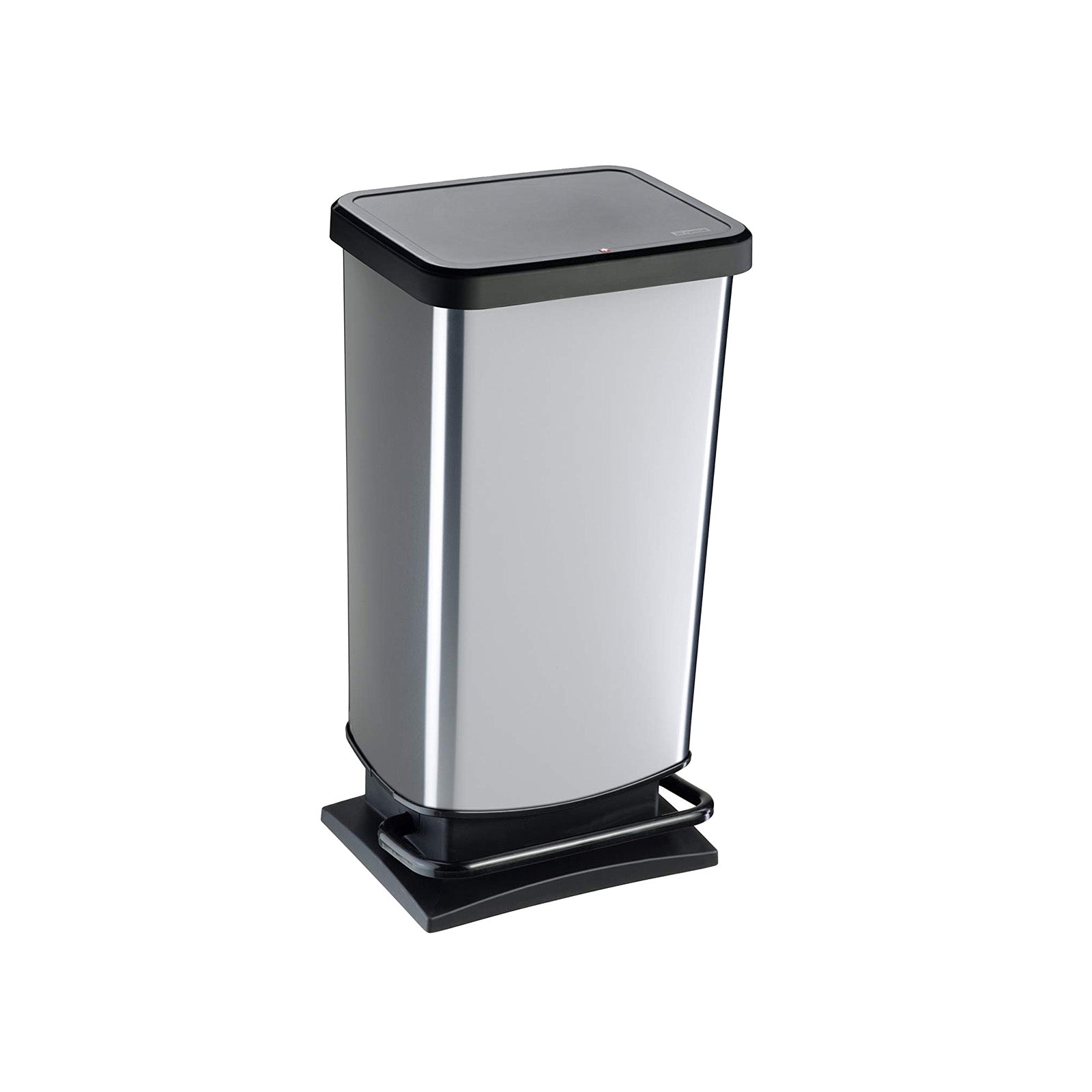 rotho-paso-treteimer-40-l-anthrazit-mit-pedal-und-d-mpfer image 2