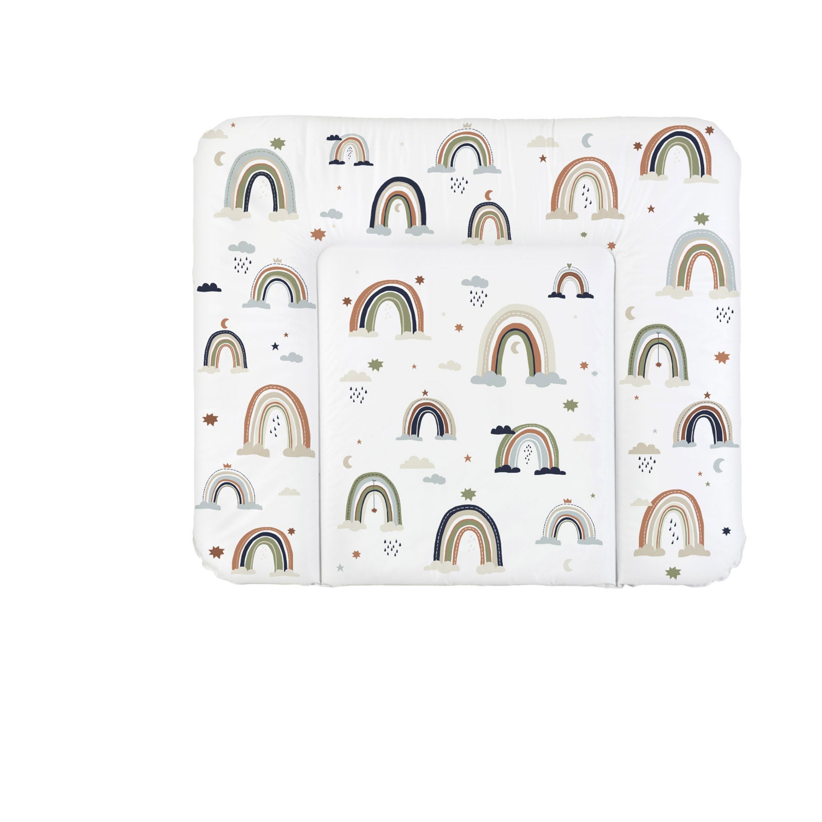 rotho-babydesign-wickelauflage-breit-85x72-waldtiere-wickeln image 1