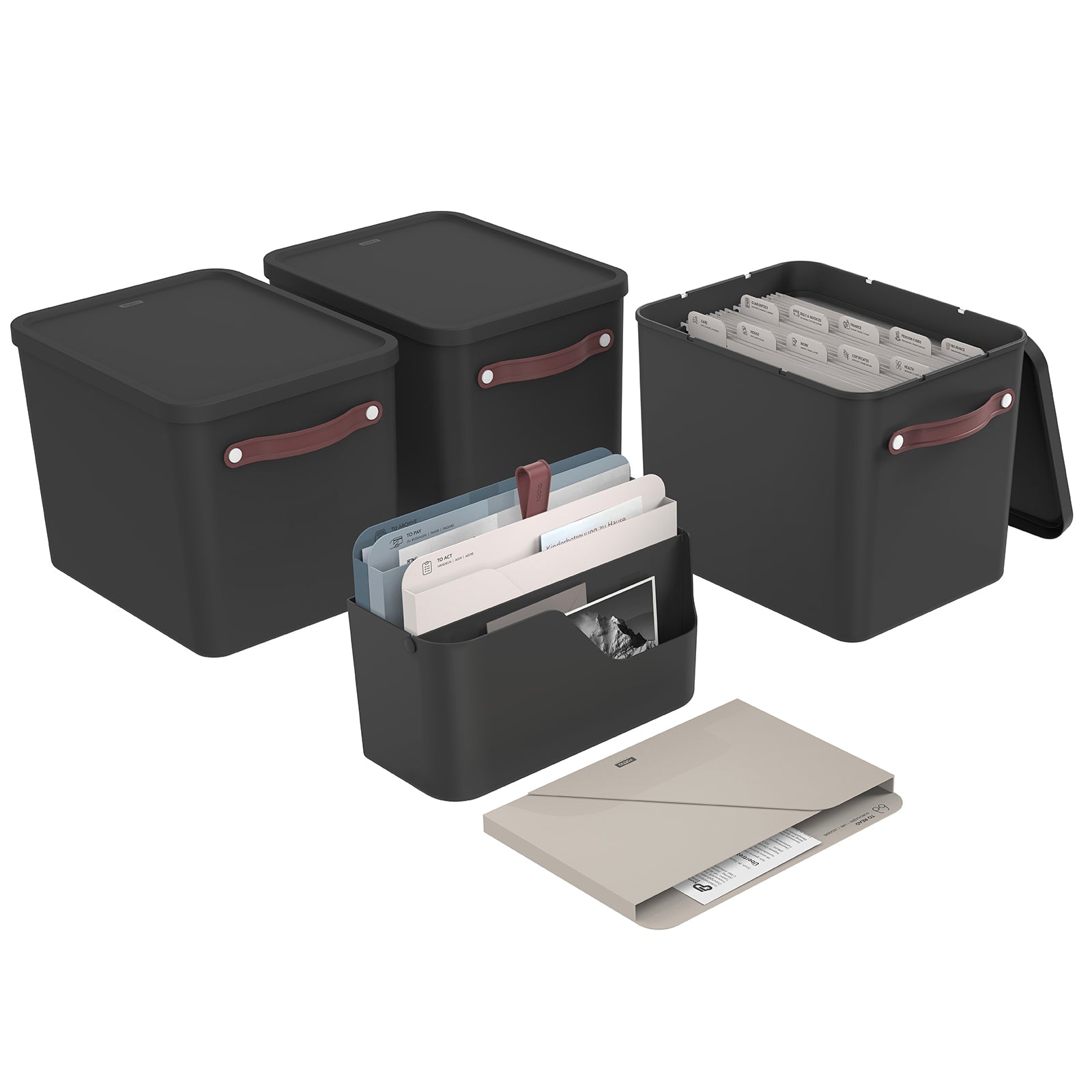 rotho-my-paper-plus-set-inbox-3-archivboxen-a4-wei image 2