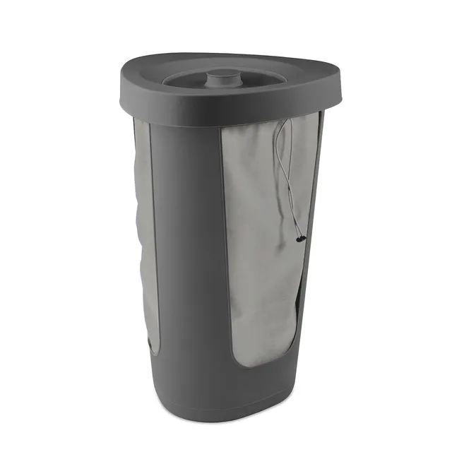 rotho-fabu-pfandflaschensammler-50-l-anthrazit-mit-beutel image 1