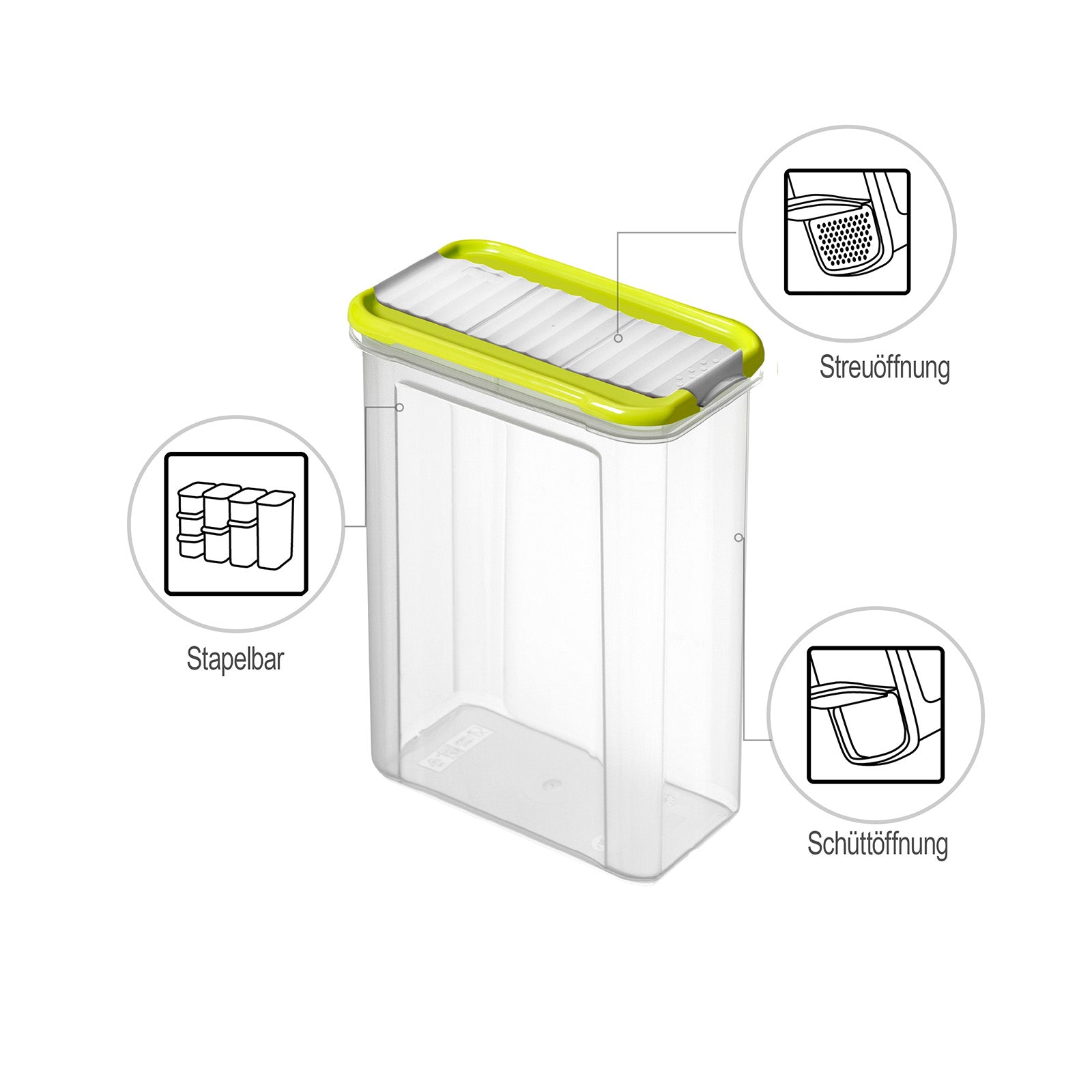 rotho-domino-streudose-1-5-l-horizontblau-mit-sch-tt-ffnung image 3