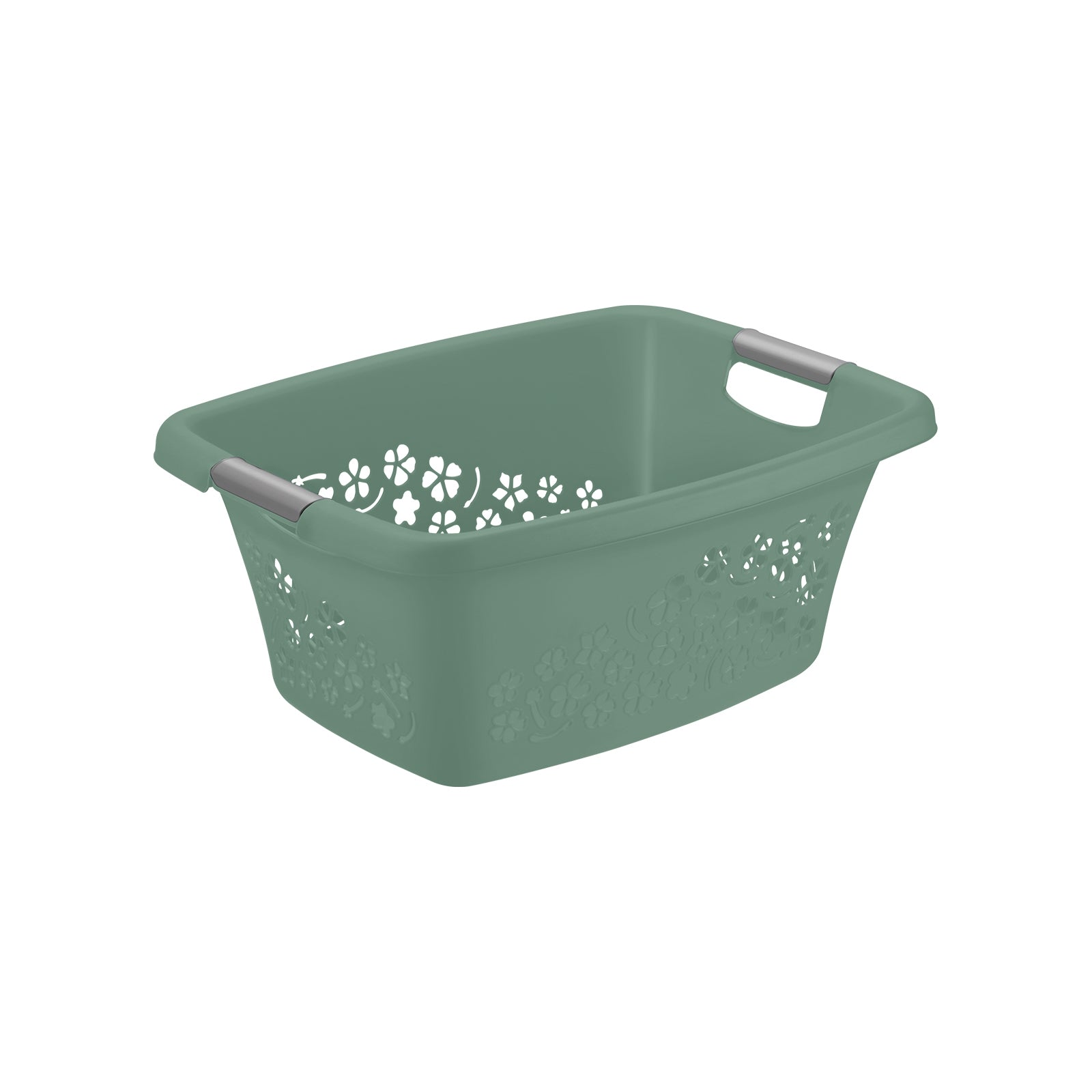 rotho-flowers-w-schekorb-25-l-anthrazit-mit-griffen image 2