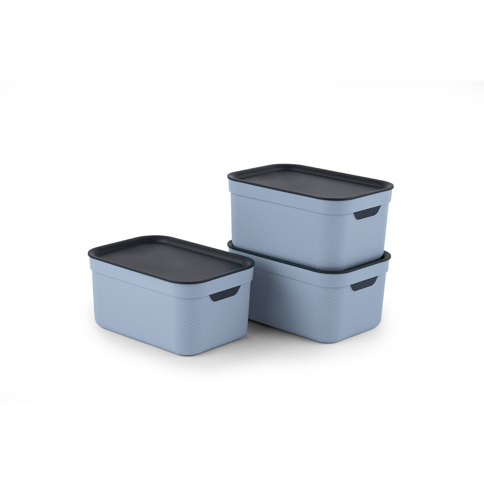 rotho-jive-deko-box-a5-3er-set-holzkohle-schwarz-deckel image 4