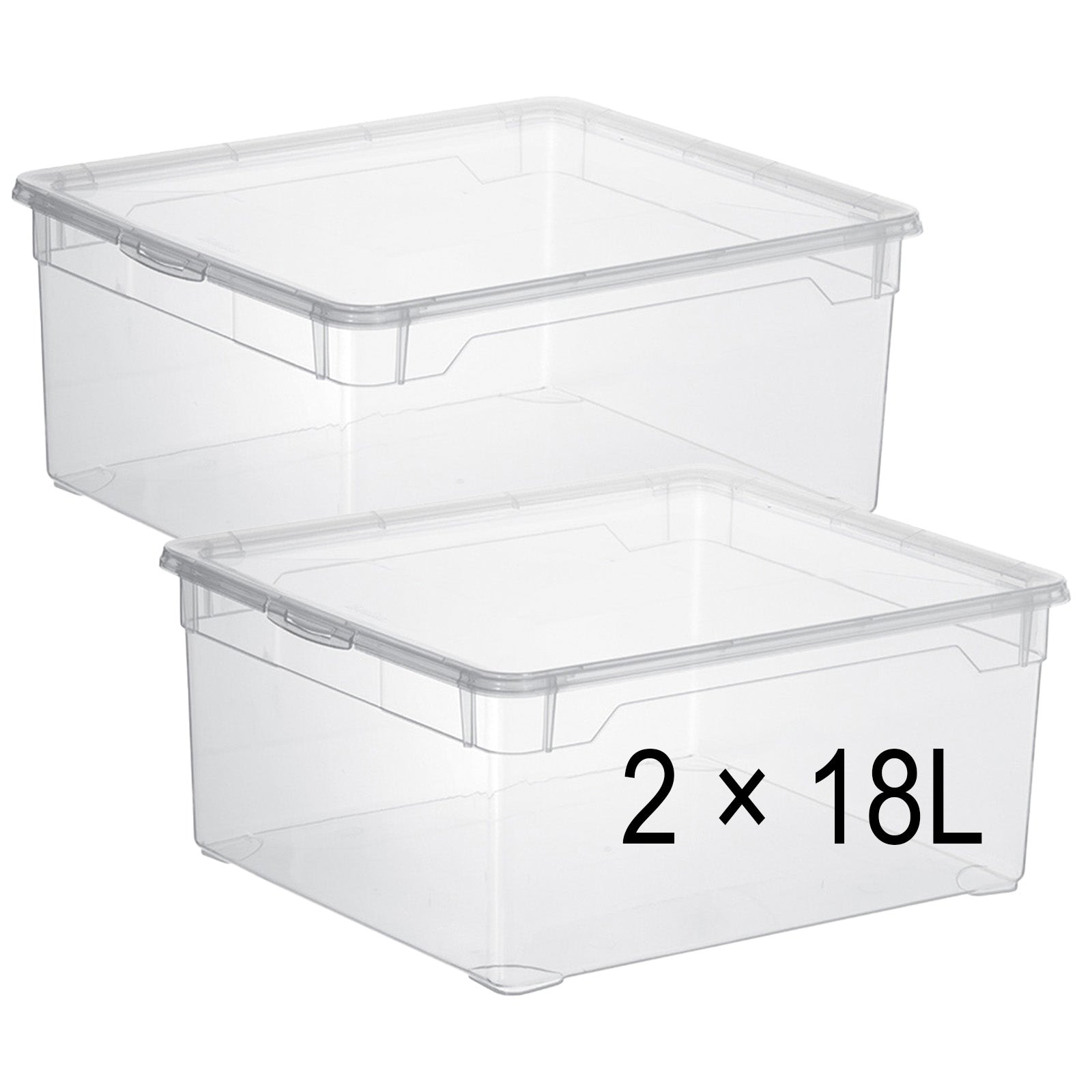 rotho-clear-box-sweater-18-l-2er-set-transparentblau image 2