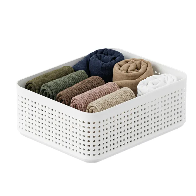 rotho-wop-korb-l-kleiderschrank-organizer-wei-bel-ftet image 1