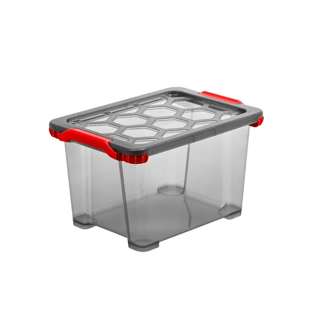 rotho-evo-box-15-l-aufbewahrungsbox-anthrazit-gr-n image 1