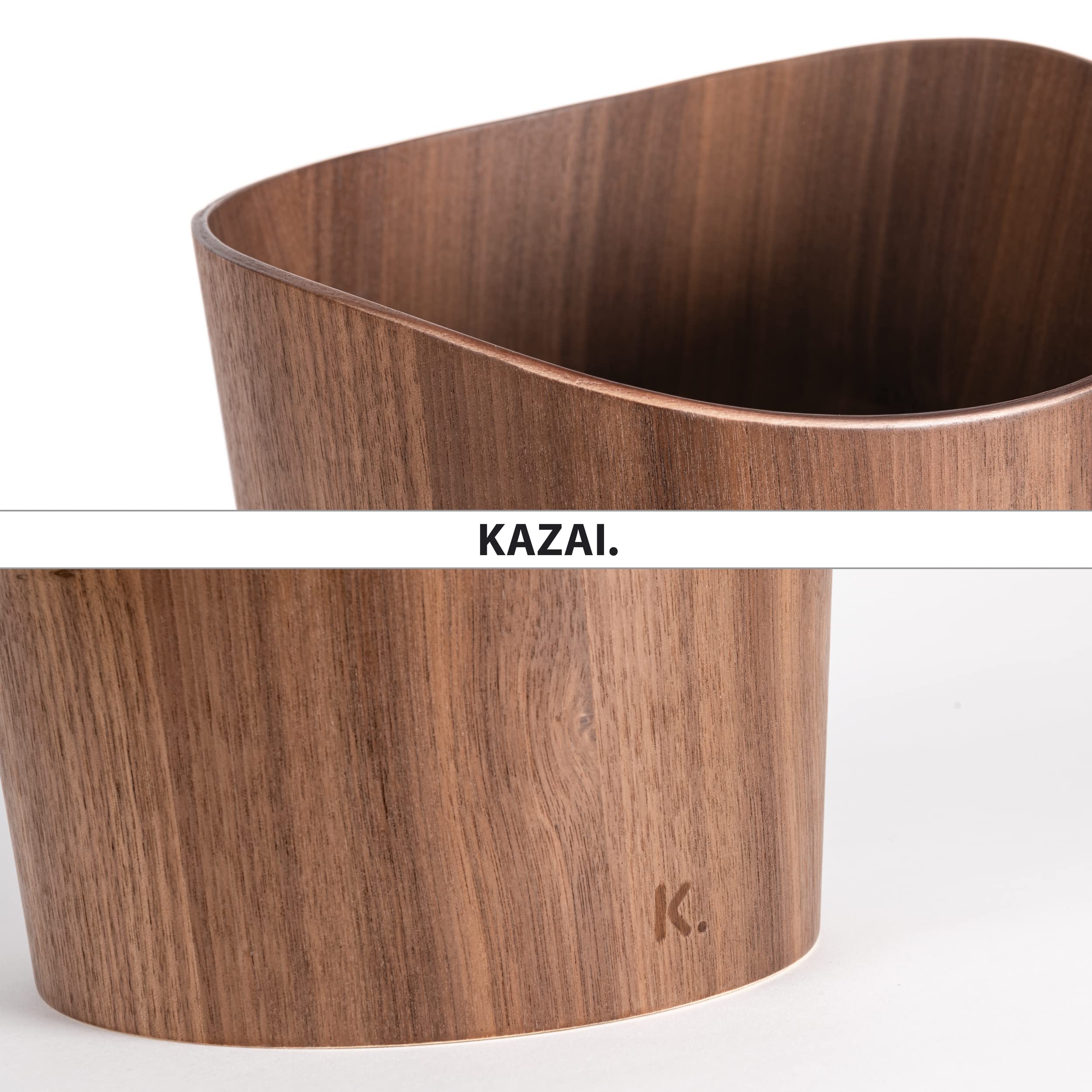 kazai-b-rje-papierkorb-holz-9-l-walnuss-echtholz image 4
