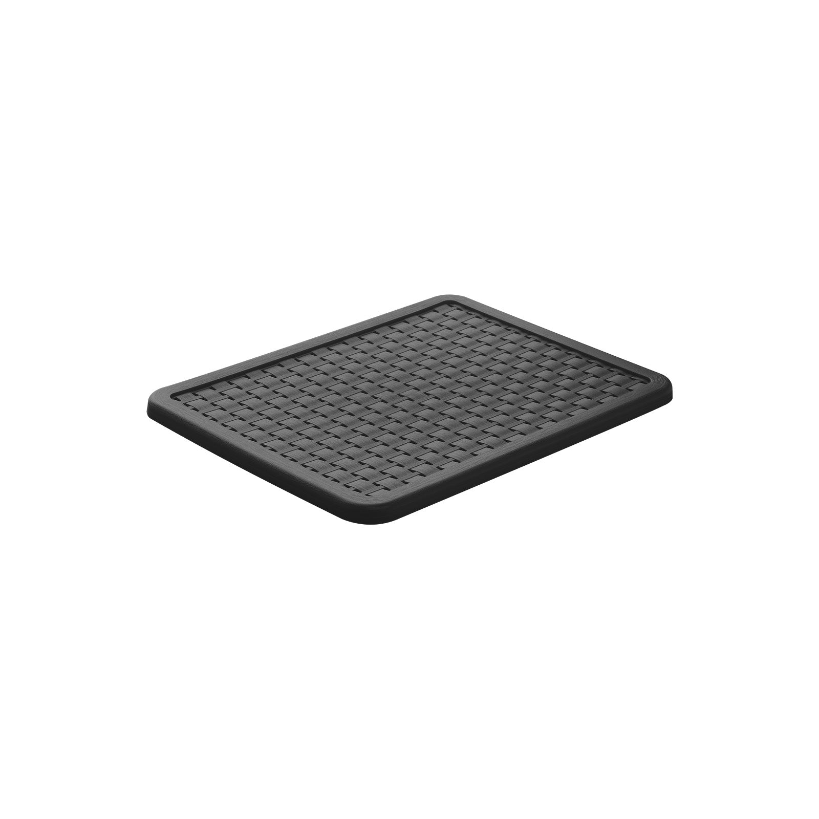 rotho-country-deckel-a4-aufbewahrungsbox-anthrazit-rattan-optik image 3