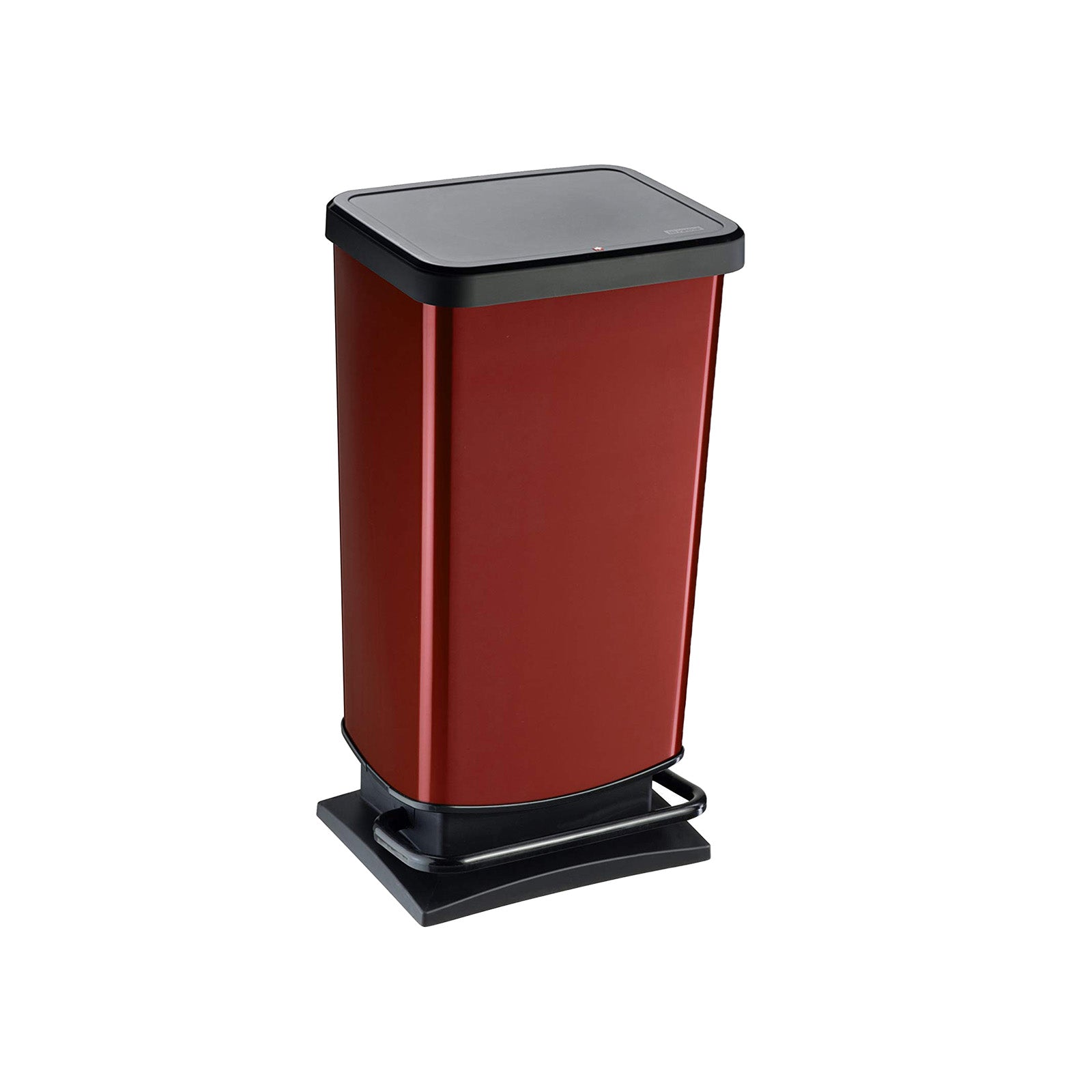 rotho-paso-treteimer-40-l-anthrazit-mit-pedal-und-d-mpfer image 3