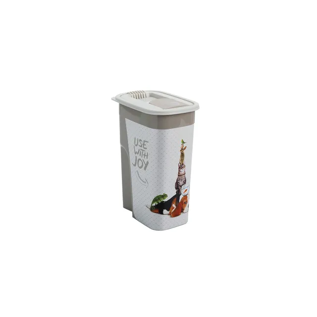 rotho-flo-tierfutter-sch-ttdose-4-1-l-cappuccino-sch-ttbox image 1
