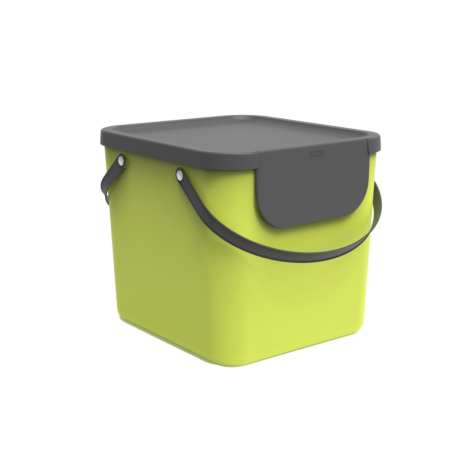 rotho-albula-recycling-m-llsystem-40-l-m-lleimer-anthrazit-stapelbar image 2