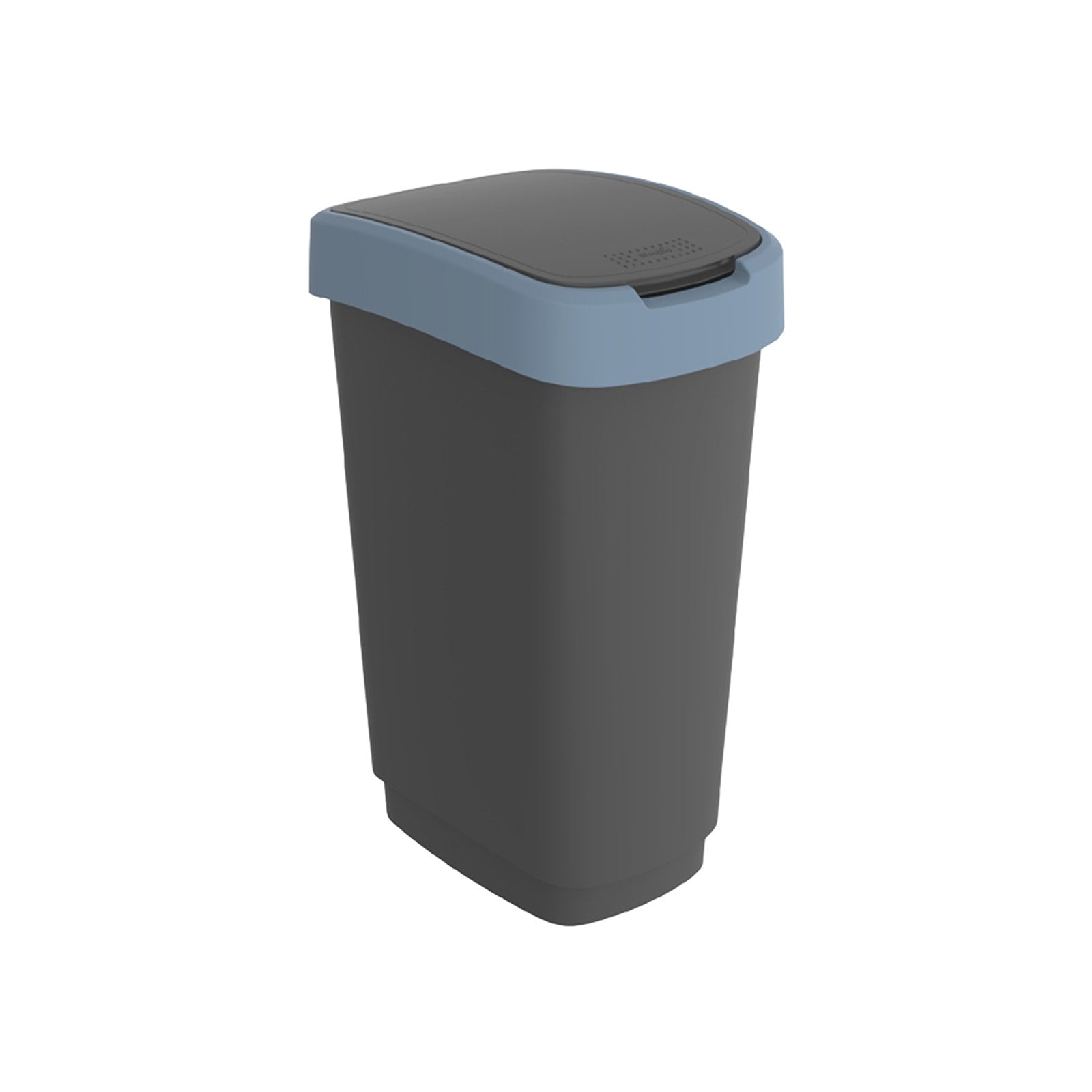 rotho-twist-m-lleimer-50-l-swingeimer-dunkelsilber-eckig image 7