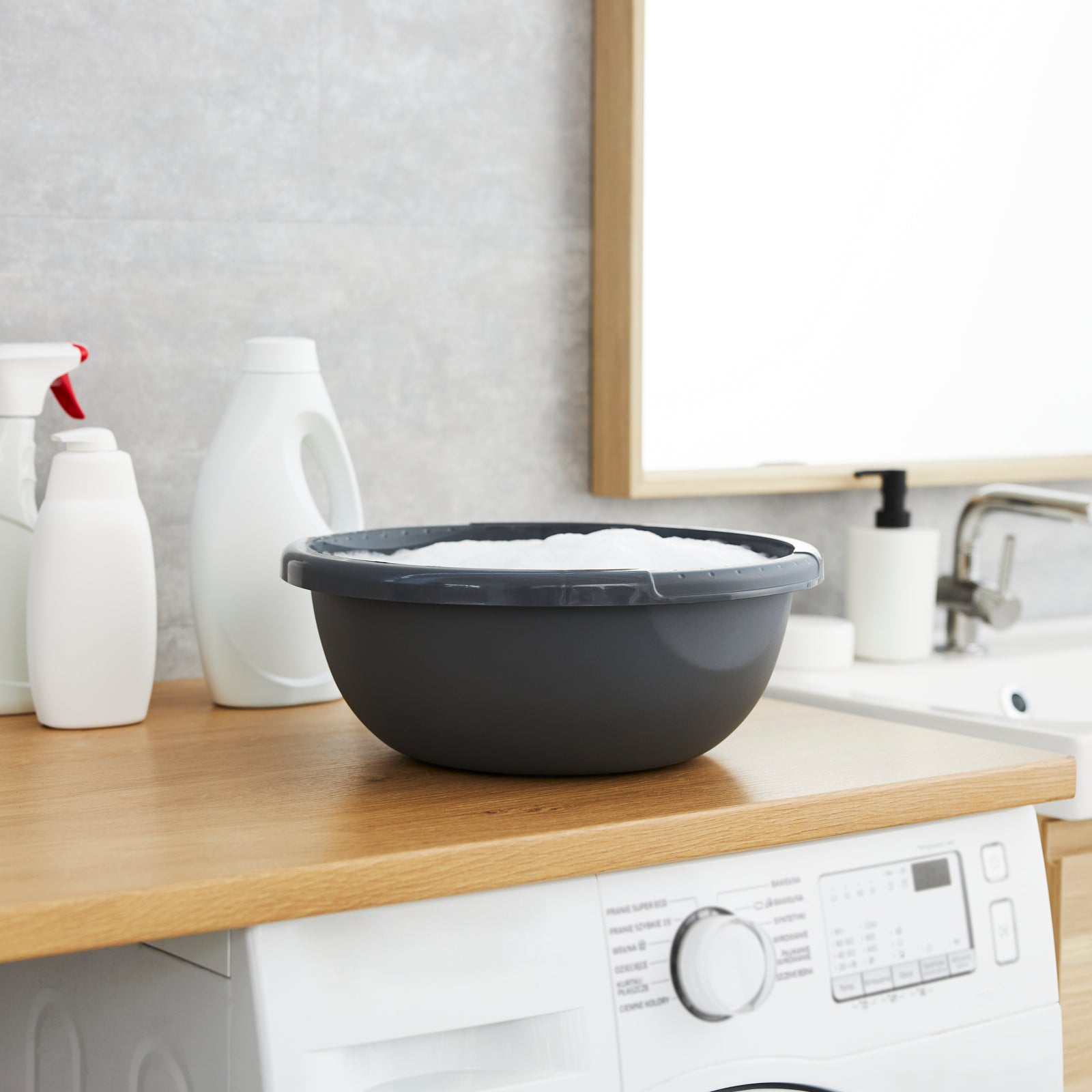 rotho-daily-becken-rund-34cm-6l-horizontblau-mit-griff image 4