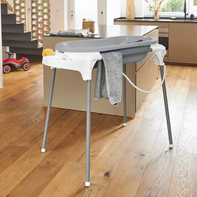 rotho-babydesign-top-xtra-babybadewanne-babywanne-wei image 1