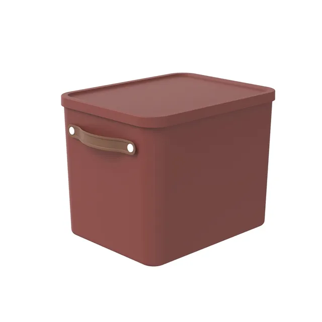 rotho-maloja-aufbewahrungsbox-c4-27-l-holzkohle-recycelt image 1