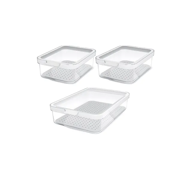 rotho-cauma-k-hlschrankbox-3-tlg-transparent-stapelbar image 1