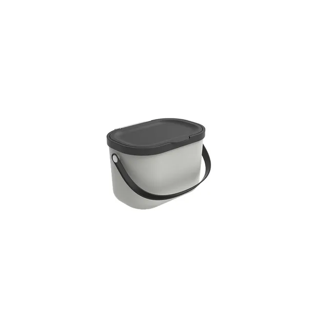 rotho-albula-bioabfallbeh-lter-3-2-l-anthrazit-zum-h-ngen image 1