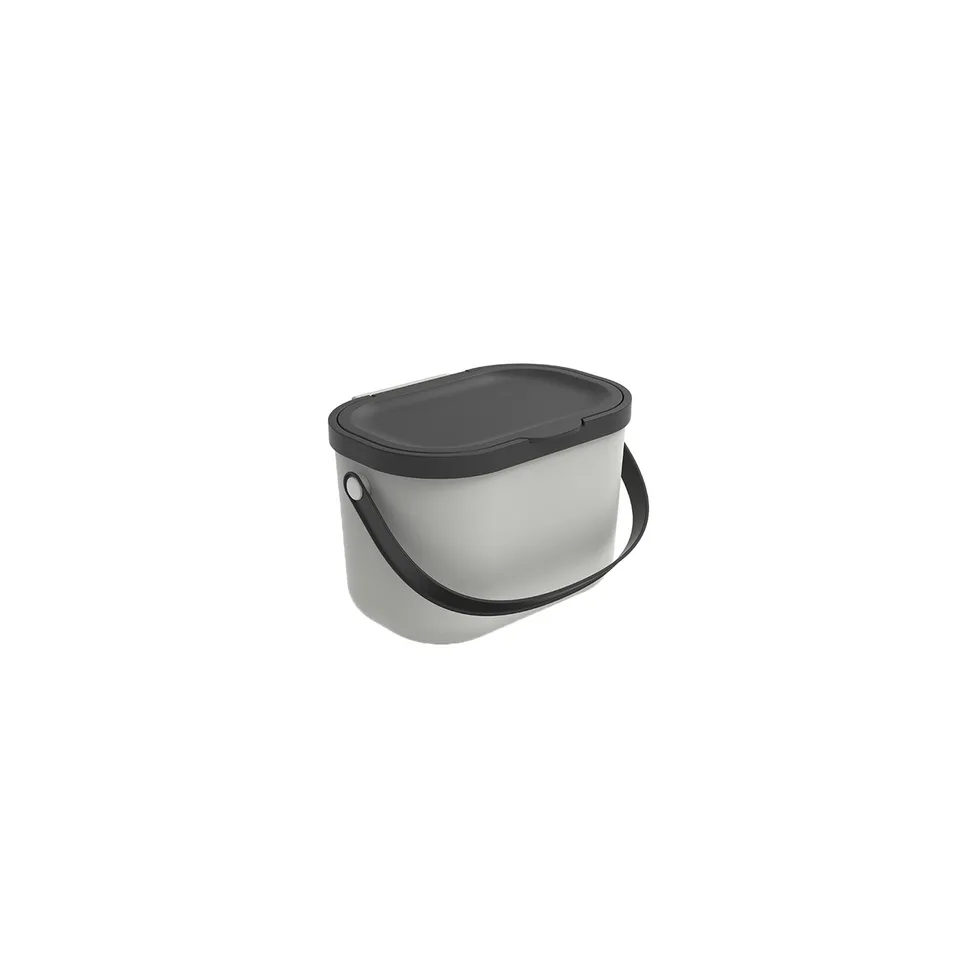 rotho-albula-bioabfallbeh-lter-3-2-l-anthrazit-zum-h-ngen image 1