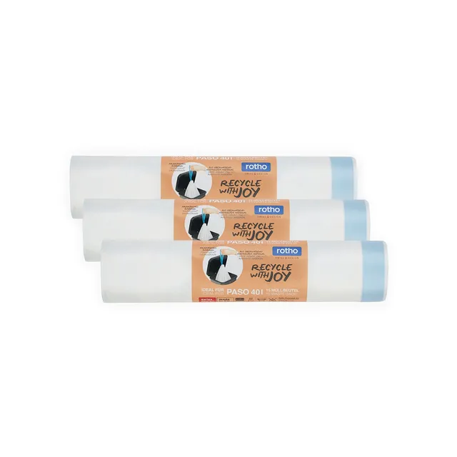 rotho-paso-m-llbeutel-40l-3x15-set-mit-zugband-wei image 1