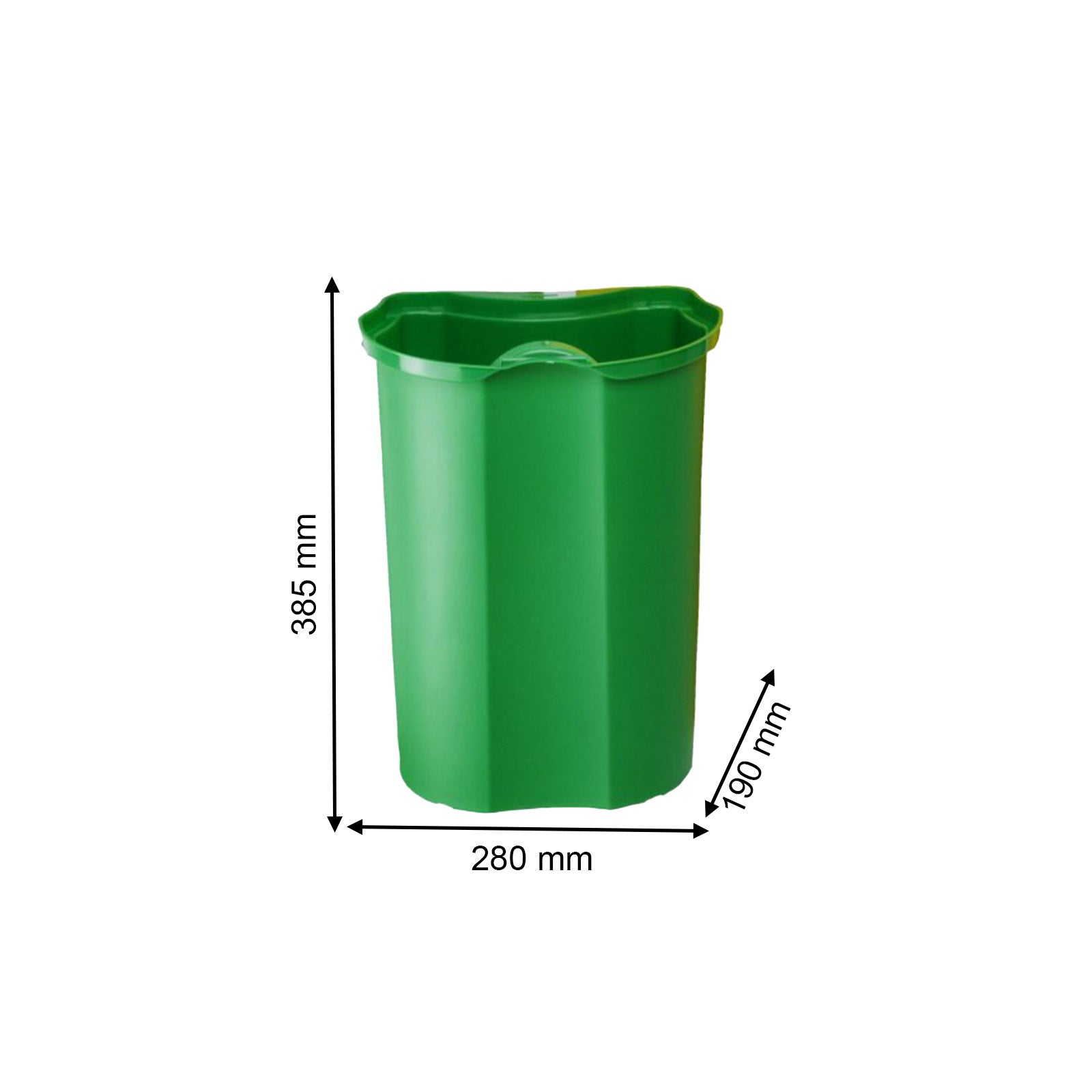 rotho-duo-inneneimer-10l-m-lleimer-einsatz-kompostgr-n image 3