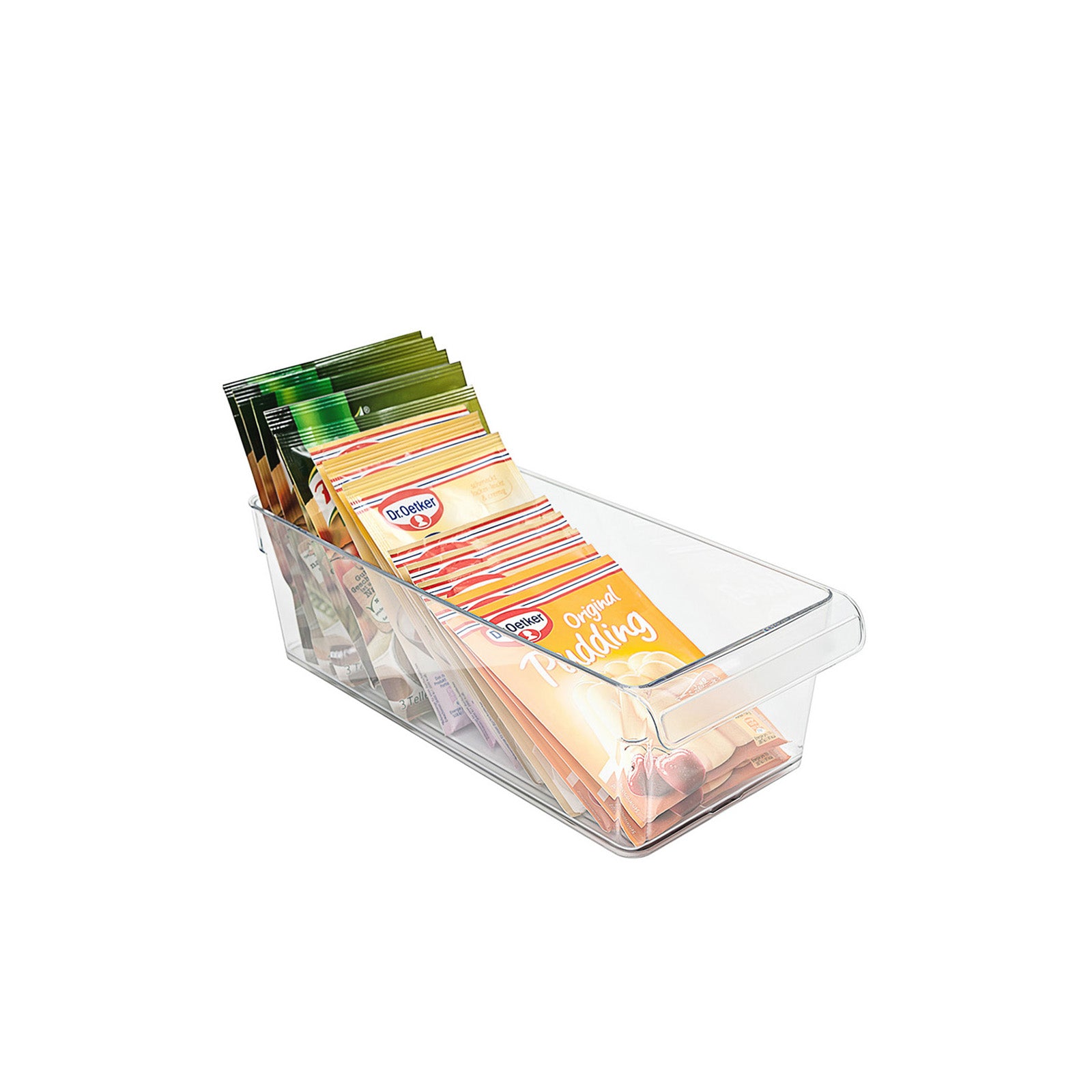 rotho-loft-k-hlschrankorganizer-m-3-1l-transparent image 2