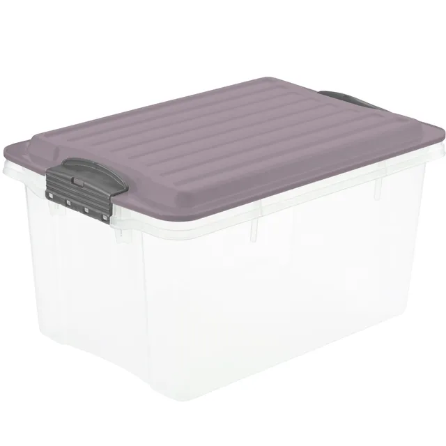 rotho-compact-stapelbox-a5-4-5-l-anthrazit-mit-deckel image 1